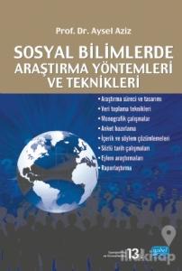 Sosyal Bilimlerde Araştırma Yöntemleri ve Teknikleri