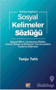 Sosyal Kelimeler Sözlüğü - Türkçe İngilizce