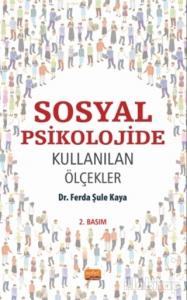 Sosyal Psikolojide Kullanılan Ölçekler