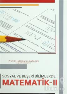 Sosyal ve Beşeri Bilimlerde Matematik - 2