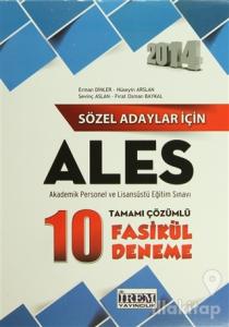 Sözel Adaylar İçin ALES Çözüm Kitabı