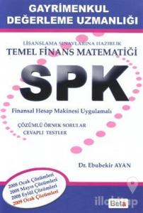 SPK Gayrimenkul Değerleme Uzmanlığı - Temel Finans Matematiği