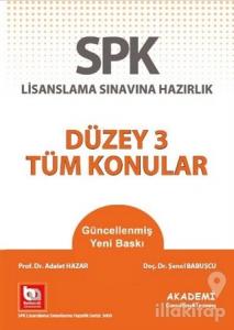 SPK Lisanslama Sınavına Hazırlık - Düzey 3 Tüm Konular