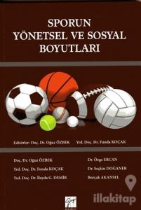 Sporun Yönetsel ve Sosyal Boyutları