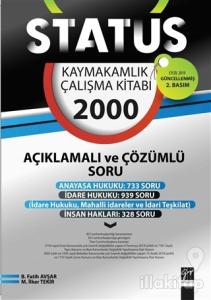 Status Kaymakamlık Çalışma Kitabı