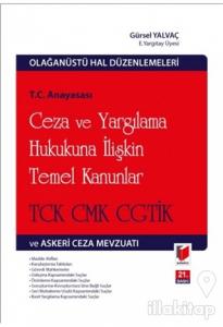 T.C. Anayasası Ceza ve Yargılama Hukukuna İlişkin Temel Kanunlar (Ciltli)