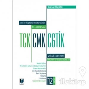 T.C. Anayasası TCK, CMK, CGTİK ve İlgili Mevzuat (Orta Boy) (Ciltli)