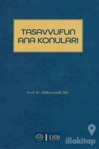 Tasavvufun Ana Konuları