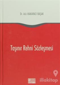Taşınır Rehni Sözleşmesi (Ciltli)
