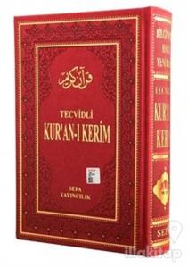 Tecvidli Kur'an-ı Kerim Bilgisayar Hatlı (Cami Boy-Termo Deri) (Ciltli)