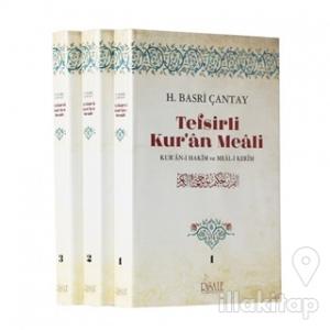 Tefsirli Kur'an Meali (3 Cilt Takım) (Ciltli)