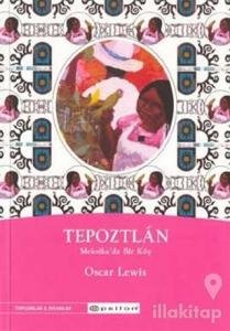 Tepoztlan Meksika'da Bir Köy