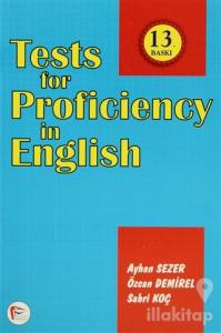 Tests For Proficiency In English