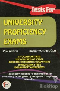 Tests For University Proficiency Exams