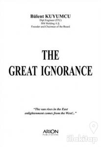 The Great Ignorance
