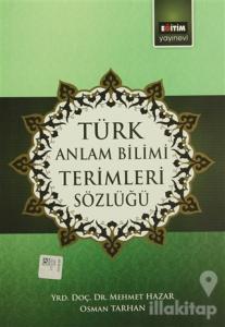 Türk Anlam Bilimi Terimleri Sözlüğü