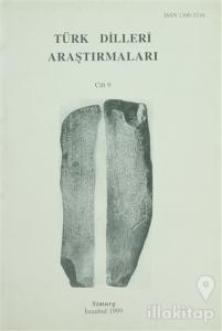Türk Dilleri Araştırmaları Yıllığı 1999 Cilt: 9