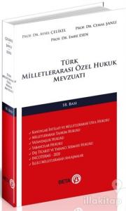 Türk Milletlerarası Özel Hukuk Mevzuatı (Ciltli)