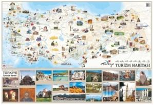 Türkiye Turizm Haritası (70x100)