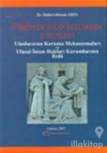 Türkiye'de İnsan Haklarının Korunması Uluslararası Korunma Mekanizmaları ve Ulusal İnsan Hakları Kurumlarının Rolü (Ciltli)