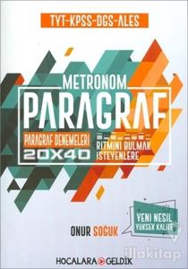 TYT KPSS DGS ALES Metronom Paragraf Denemeleri (20x40)