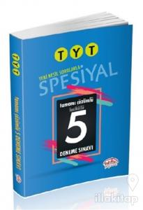 TYT Spesiyal Tamamı Çözümlü 5 Deneme Sınavı Fasiküllü