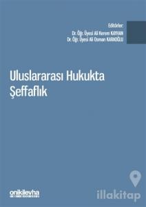 Uluslararası Hukukta Şeffaflık