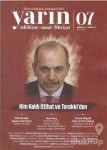 Yarın Dergisi Sayı: 7 Aralık - Ocak 2019