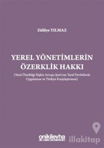 Yerel Yönetimlerin Özerklik Hakkı