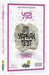YGS Konu Özetli Yaprak Testi