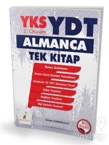 YKS-YDT 3. Oturum Almanca Tek Kitap
