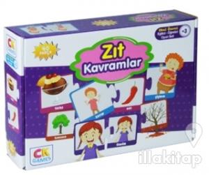 Zıt Kavramlar - Okul Öncesi Eğitici-Öğretici Oyun Seti (+3 Yaş)