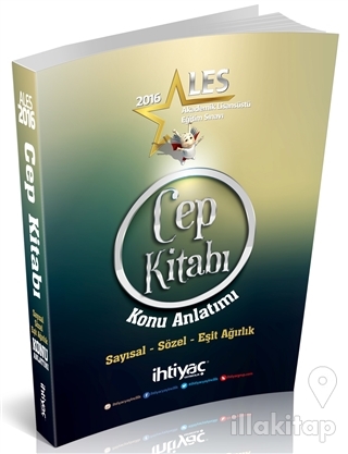 2016 Ales Konu Anlatımı Sayısal Sözel Eşit Ağırlık Cep Kitabı