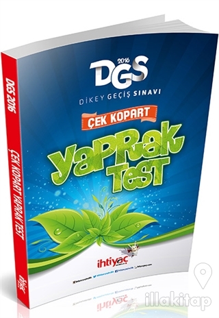 2016 DGS Çek Kopar Yaprak Test