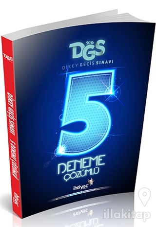 2016 DGS Çözümlü 5 Deneme