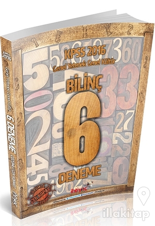 2016 KPSS Genel Kültür Genel Yetenek Çözümlü çek Kopar 6 Deneme