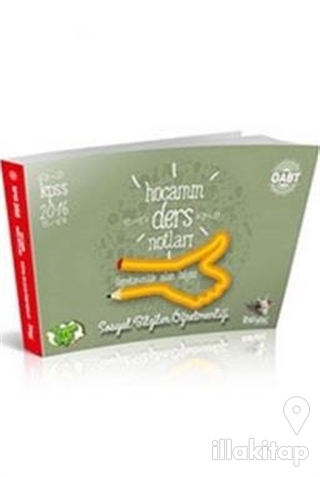 2016 KPSS ÖABT Sosyal Bilgiler Öğretmenliği Hocamın Ders Notları