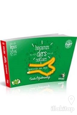 2016 KPSS ÖABT Tarih Öğretmenliği Hocamın Ders Notları