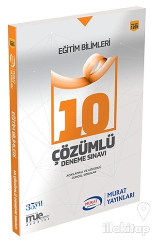 2018 KPSS Eğitim Bilimleri Çözümlü 10 Deneme Sınavı