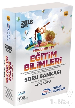2018 KPSS Eğitim Bilimleri Soru Bankası