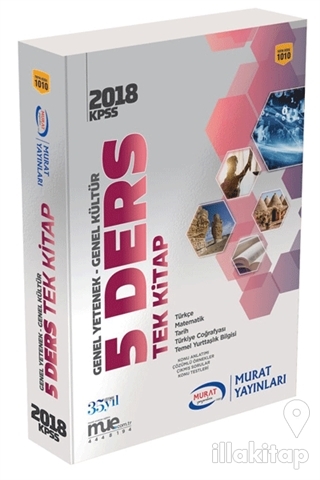 2018 KPSS Lisans Genel Yetenek Genel Kültür 5 Ders Konu Anlatımlı