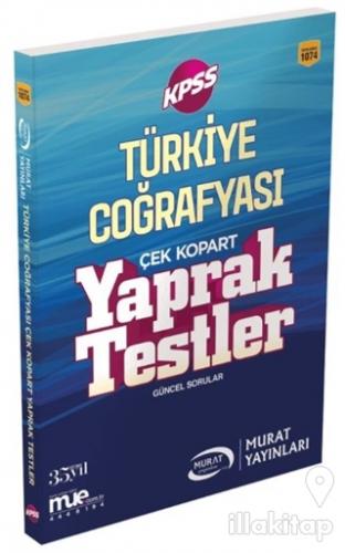 2018 KPSS Türkiye Coğrafyası Çek Kopart Yaprak Testler
