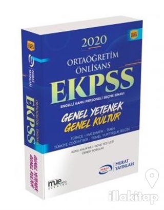 2020 EKPSS Ortaöğretim Önlisans Genel Yetenek Genel Kültür
