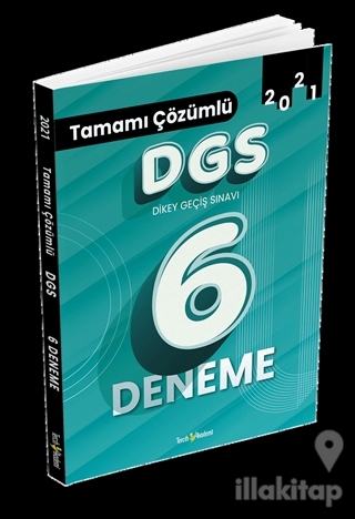 2021 DGS Tamamı Çözümlü 6 Deneme