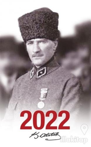 2022 Atatürk Ajandası Madalya - Beyaz