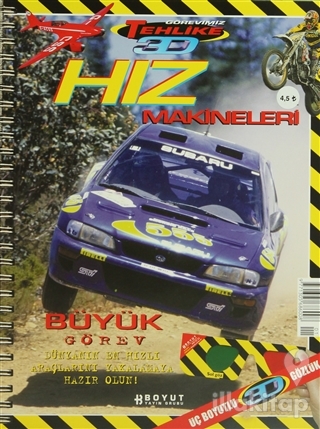 3D Çocuk Dergisi - Hız Makineleri