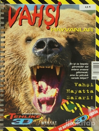 3D Çocuk Dergisi - Vahşi Hayvanlar