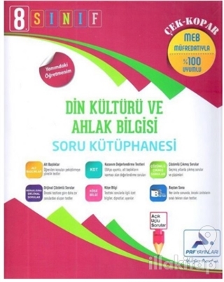 8. Sınıf Din Kültürü ve Ahlak Bilgisi Soru Bankası