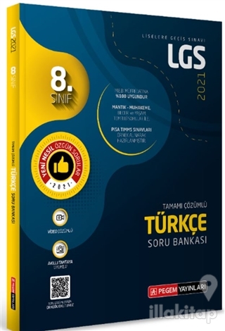8. Sınıf Tamamı Çözümlü Türkçe Soru Bankası