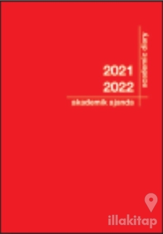 Akademi Çocuk 3078 Akademik Ajanda 2021-2022 Kırmızı